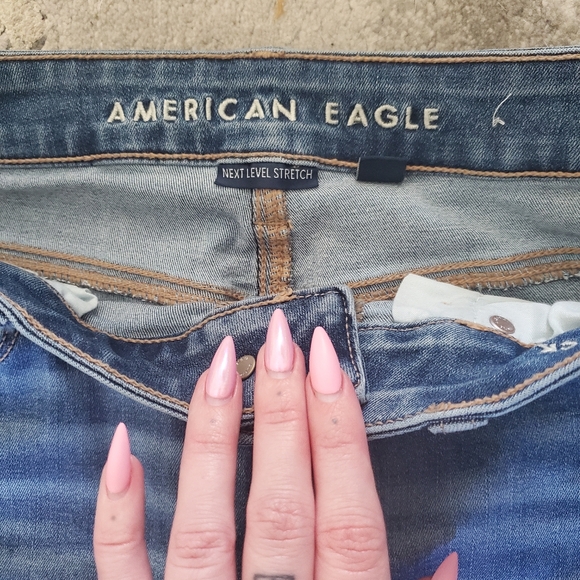 American Eagle Outfitters Skinny Kick High Rise Jeans - Picture 6 of 9